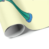 Schnürt das wasserfarbene Muster Geschenkpapier (Rolleneckpunkt)