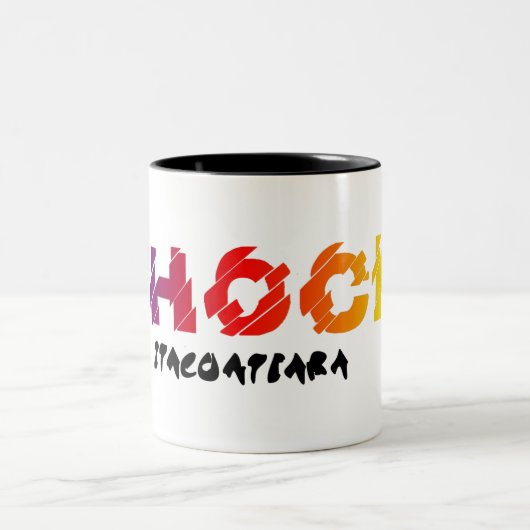 Schock Zweifarbige Tasse (Mittel)