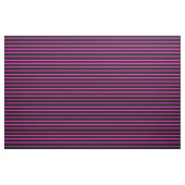 Schockende rosa und schwarze Streifen Stoff (Fat Quarter (45,7 x 55,9 cm))