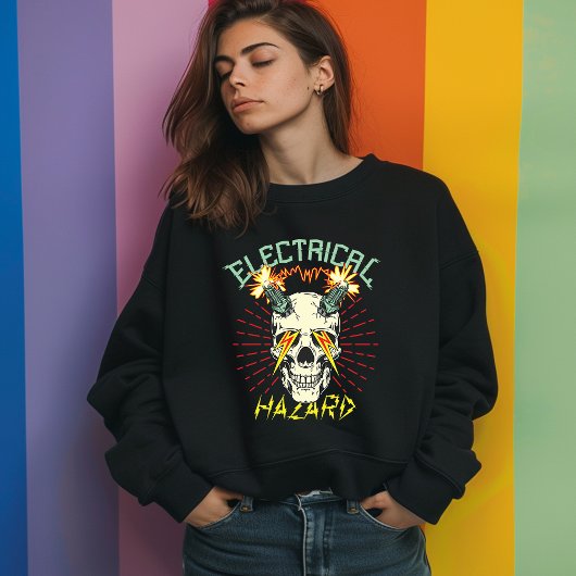 schockierend kühner Stil: Elektrischer Hazard-T - T-Shirt