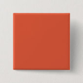 Schockierende Orange Square Button-Back-Taste Button (Vorderseite)