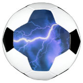 schockierender Blitzschlag Fußball (Gedreht)
