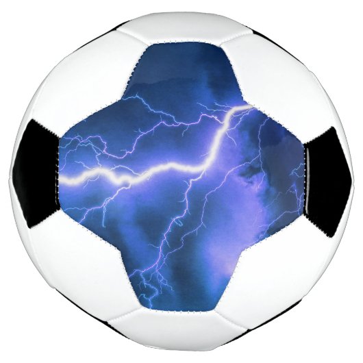 schockierender Blitzschlag Fußball (Gedreht)