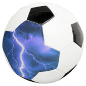 schockierender Blitzschlag Fußball (Dreiviertel)
