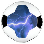 schockierender Blitzschlag Fußball (Gedreht)