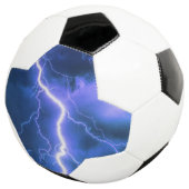schockierender Blitzschlag Fußball (Dreiviertel)
