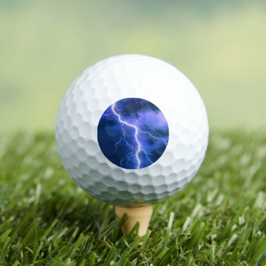 schockierender Blitzschlag Golfball (Insitu T-Shirt)