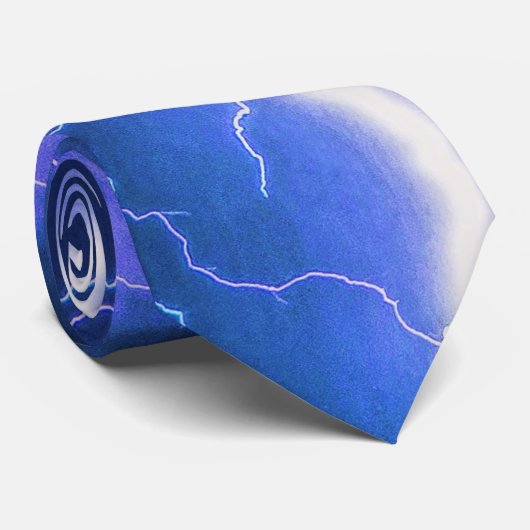schockierender Blitzschlag Krawatte (Gerollt)