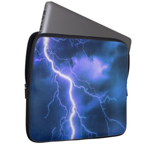 schockierender Blitzschlag Laptopschutzhülle (Vorne Rechts)
