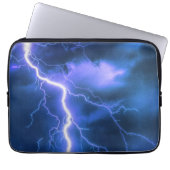schockierender Blitzschlag Laptopschutzhülle (Vorderseite)