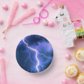 schockierender Blitzschlag Pappteller (Party)