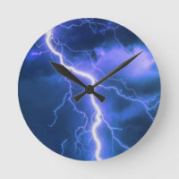 schockierender Blitzschlag  