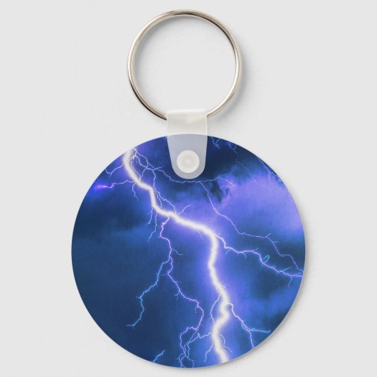 schockierender Blitzschlag Schlüsselanhänger (Vorderseite)