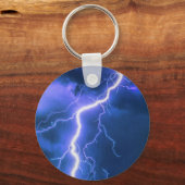schockierender Blitzschlag Schlüsselanhänger (Rückseite)