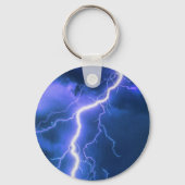 schockierender Blitzschlag Schlüsselanhänger (Rückseite)