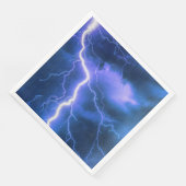 schockierender Blitzschlag Serviette (Ecke)