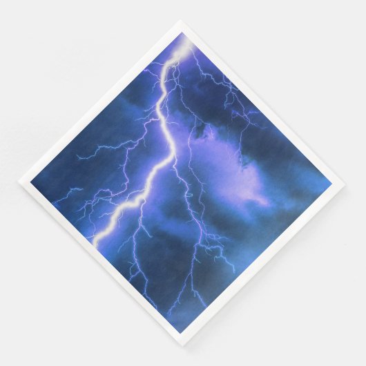 schockierender Blitzschlag Serviette (Ecke)