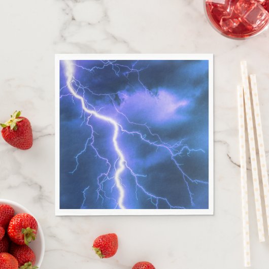 schockierender Blitzschlag Serviette (Beispiel)