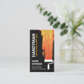 schockierender, leuchtend lackierter Wandhandyman Visitenkarte (Stehend Vorderseite)