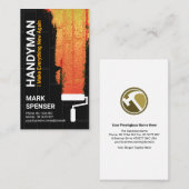 schockierender, leuchtend lackierter Wandhandyman Visitenkarte (Vorne/Hinten)