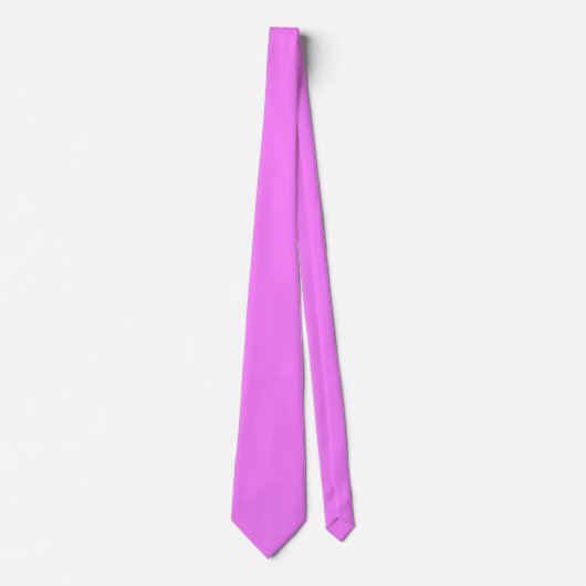 schockierender rosa Hexadezimalcode FB7EFD Krawatte (Vorderseite)