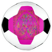 SCHOCKIERPINK-GLITZER SEHEN FUSSBALL AUS FUßBALL (Gedreht)