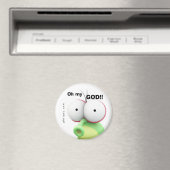 Schockiert "Oh mein Gott!" Magnet (In Situ (Geschirrspüler))
