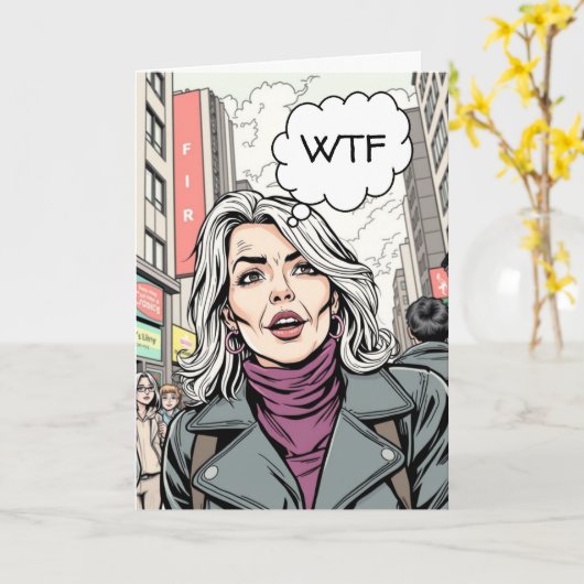 Schockiert über die Wiederwahl von Trump-Demokrat Karte (Gelbe Blume)