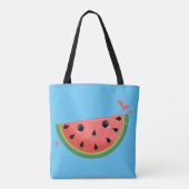 Schockierte Kawaii Watermelon Tasche (Rückseite)