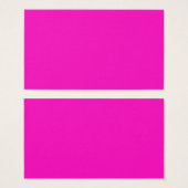 Schockrosa Visitenkarte (Vorne & Hinten)