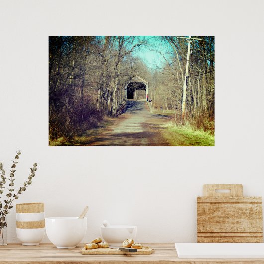 Schofield Ford Covered Bridge Poster (Küche)