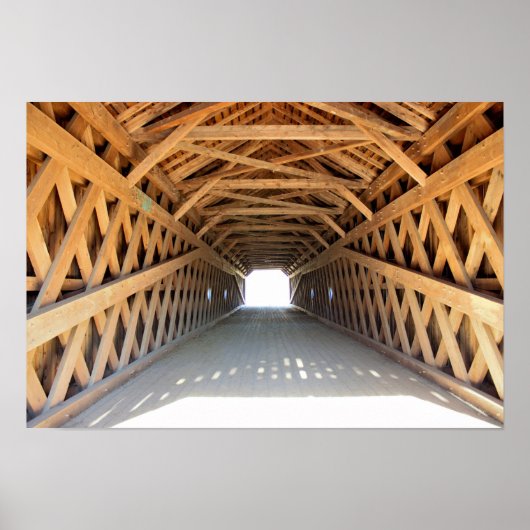 Schofield Ford Covered Bridge Poster (Vorne)