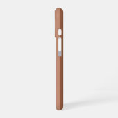 Schoko-Kaffee iPhone 16 Hülle (Linke Seite)