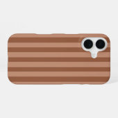 Schoko-Kaffee iPhone 16 Hülle (Rückseite (Horizontal))
