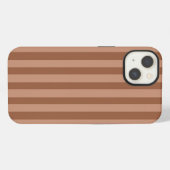 Schoko-Kaffee iPhone Hülle (Rückseite (Horizontal))