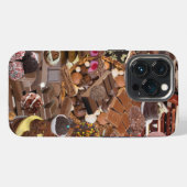 Schoko Überdosis iPhone Hülle (Rückseite (Horizontal))