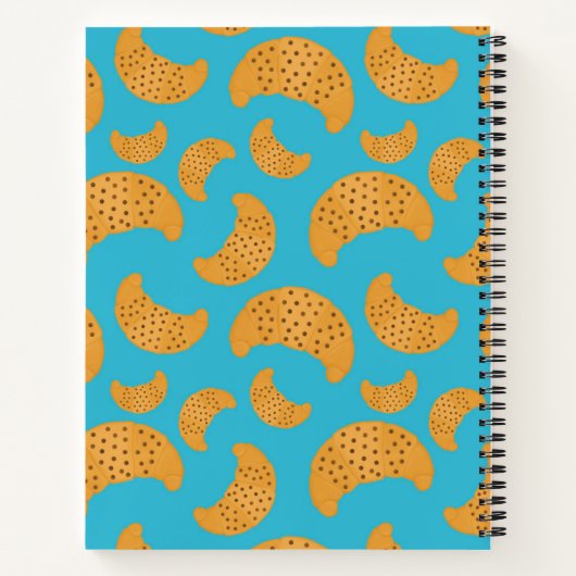 Schokocroissants notizblock (Rückseite)