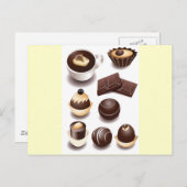 Schokolade2 Postkarte (Vorne/Hinten)
