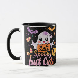 Schokolade, aber Niedlich | ExDesigner | Halloween Tasse