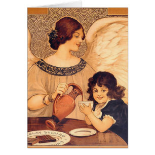 Schokolade Angel Französische Antike