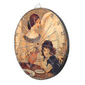 Schokolade Angel Französische Antike Dartscheibe (Vorderseite rechts)