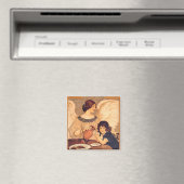 Schokolade Angel Französische Antike Magnet (In Situ (Geschirrspüler))