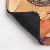 Schokolade Angel Französische Antike Mousepad (Ecke)