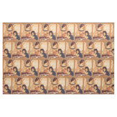 Schokolade Angel Französische Antike Stoff (Fat Quarter (45,7 x 55,9 cm))