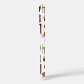 Schokolade aromatisierte Süßigkeiten, Gemustert fü Case-Mate iPhone Hülle (Rückseite / Links)