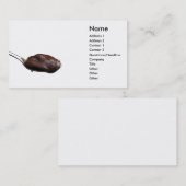 Schokolade auf der Spoon-Visitenkarte Visitenkarte (Vorne/Hinten)