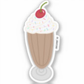 Schokolade Aufkleber (Vorderseite)