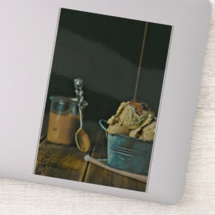 Schokolade Aufkleber