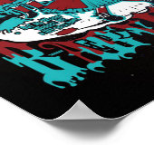 Schokolade aus Babymetall und Liebe Poster (Ecke)