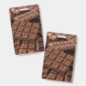 Schokolade Ausweis (Vorder- & Rückseite)